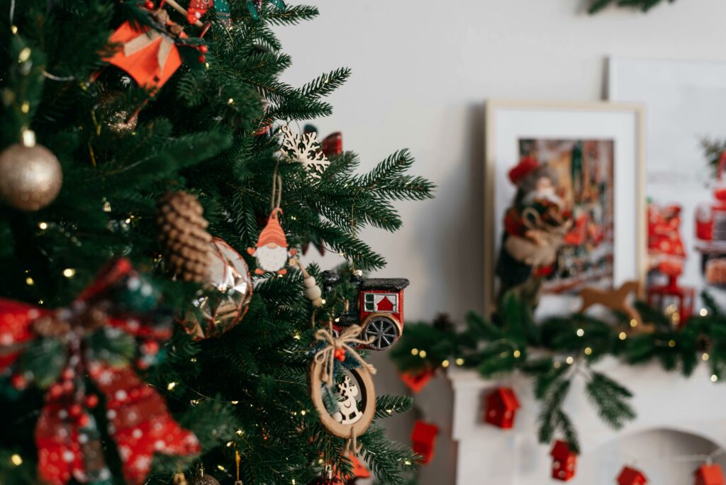 spazi e arredamento a Natale